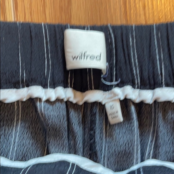 Wilfred Black Pinstripe Pants - Picture 5 of 5